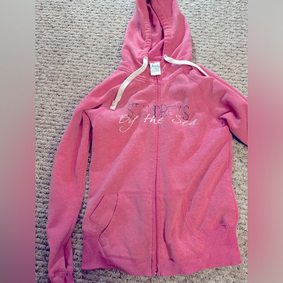 Women’s/Girls Sweater Zip Up with Hood - Picture 2 of 4